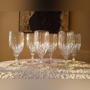 (6) Mikasa Park Lane Iced Tea Glasses